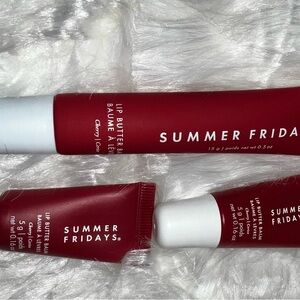 Summer Fridays Butter Balm in Cherry - 1 Lg, 2 Mini